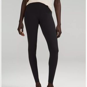 Black Lululemon Align Leggings 28"
